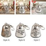 Maxbell Hanging Blessing Bell Ornaments Purse with Buckle Home Animals Supplies Bag Style A