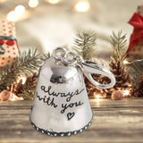 Maxbell Hanging Blessing Bell Ornaments Purse with Buckle Home Animals Supplies Bag Style B