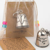 Maxbell Hanging Blessing Bell Ornaments Purse with Buckle Home Animals Supplies Bag Style B
