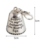 Maxbell Hanging Blessing Bell Ornaments Purse with Buckle Home Animals Supplies Bag Style C