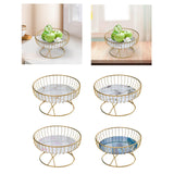 Maxbell Fruit Basket Table Centerpiece for Household Garden Dining Table Living Room White Aureate