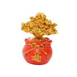 Maxbell Fortune Miniature Statue Collectible Treasure Pocket Sculpture for Cabinet StyleA