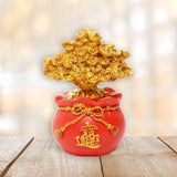 Maxbell Fortune Miniature Statue Collectible Treasure Pocket Sculpture for Cabinet StyleA
