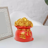 Maxbell Fortune Miniature Statue Collectible Treasure Pocket Sculpture for Cabinet StyleC