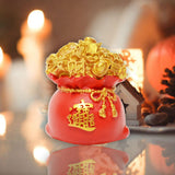 Maxbell Fortune Miniature Statue Collectible Treasure Pocket Sculpture for Cabinet StyleC