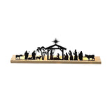 Maxbell Metal Nativity Scene Sets Sculptures for Living Room Office Decoration 30CM