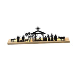 Maxbell Metal Nativity Scene Sets Sculptures for Living Room Office Decoration 30CM
