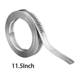 Maxbell Hose Clip with 8Pcs Fasteners Adjustable Durable for Agriculture Machinery