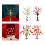 Maxbell Chinese New Year Decoration Artificial Bonsai Charm Pendants Home Decor with Pendant Aureate