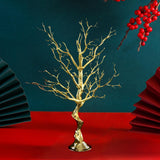 Maxbell Chinese New Year Decoration Artificial Bonsai Charm Pendants Home Decor Only Tree Aureate