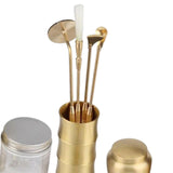 Maxbell Professional Brass Incense Making Kit Censer Tool Set for Home Fragrance Set A