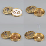 Maxbell Professional Brass Incense Making Kit Censer Tool Set for Home Fragrance Set A