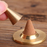 Maxbell Professional Brass Incense Making Kit Censer Tool Set for Home Fragrance Set A