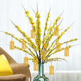 Maxbell Chinese New Year Decorations Pendant for Potted Plants Indoor Outdoor Decor Abacus 10pcs