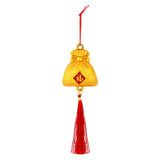 Maxbell Chinese New Year Decorations Pendant for Potted Plants Indoor Outdoor Decor Purse 6pcs