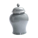 Maxbell Ceramic Flower Vase Storage bottle Decor Tabletop Porcelain Ginger Jar