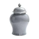 Maxbell Ceramic Flower Vase Storage bottle Decor Tabletop Porcelain Ginger Jar