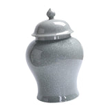 Maxbell Ceramic Flower Vase Storage bottle Decor Tabletop Porcelain Ginger Jar