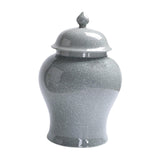 Maxbell Ceramic Flower Vase Storage bottle Decor Tabletop Porcelain Ginger Jar