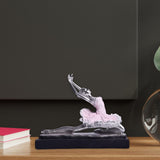 Maxbell Ballet Dancer Sculpture Ornament Artwork Collectiom for Table Living Room A