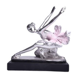 Maxbell Ballet Dancer Sculpture Ornament Artwork Collectiom for Table Living Room B