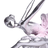 Maxbell Ballet Dancer Sculpture Ornament Artwork Collectiom for Table Living Room B