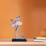 Maxbell Ballet Dancer Sculpture Ornament Artwork Collectiom for Table Living Room C