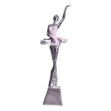 Maxbell Ballet Dancer Sculpture Ornament Artwork Collectiom for Table Living Room D