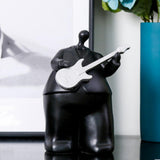 Maxbell Resin Figurine Band Cartoon Character Art Craft for Birthday Gift Yard A