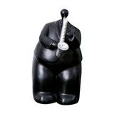 Maxbell Resin Figurine Band Cartoon Character Art Craft for Birthday Gift Yard A