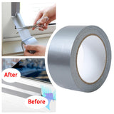 Maxbell Window Weather Tape Window Draft Sealing Tape Rain Gap No Residue Argent 5m
