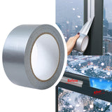 Maxbell Window Weather Tape Window Draft Sealing Tape Rain Gap No Residue Argent 10m