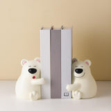Maxbell Cute Decorative Bookends Sculpture Book Stand Holder for Bookshelf Desktop