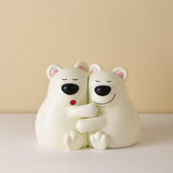 Maxbell Cute Decorative Bookends Sculpture Book Stand Holder for Bookshelf Desktop