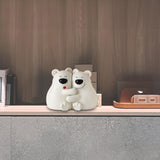 Maxbell Cute Decorative Bookends Sculpture Book Stand Holder for Bookshelf Desktop