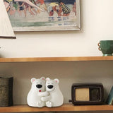 Maxbell Cute Decorative Bookends Sculpture Book Stand Holder for Bookshelf Desktop