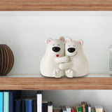 Maxbell Cute Decorative Bookends Sculpture Book Stand Holder for Bookshelf Desktop