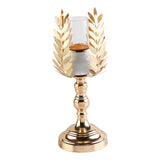 Maxbell Candle Holder Candlesticks Centerpiece Tealight Hollow Lamp for Table Decor 12cmx12cmx31cm