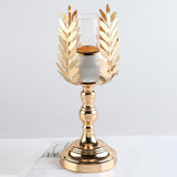 Maxbell Candle Holder Candlesticks Centerpiece Tealight Hollow Lamp for Table Decor 12cmx12cmx31cm