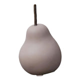 Maxbell Nordic Ceramic Pear Figurine Collectible Statue for Home Cabinet Decoration Lavender 6.5cmx11cm