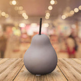 Maxbell Nordic Ceramic Pear Figurine Collectible Statue for Home Cabinet Decoration Lavender 6.5cmx11cm