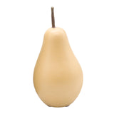 Maxbell Nordic Ceramic Pear Figurine Collectible Statue for Home Cabinet Decoration Yellow 7.7cmx15cm
