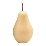 Maxbell Nordic Ceramic Pear Figurine Collectible Statue for Home Cabinet Decoration Yellow 7.7cmx15cm
