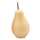 Maxbell Nordic Ceramic Pear Figurine Collectible Statue for Home Cabinet Decoration Yellow 7.7cmx15cm