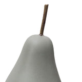 Maxbell Nordic Ceramic Pear Figurine Collectible Statue for Home Cabinet Decoration Green 7.7cmx15cm