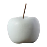 Maxbell Ceramic Apple Figurine Creative Collectible Ornament for Home Cabinet Decor Blue