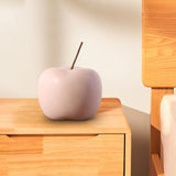 Maxbell Ceramic Apple Figurine Creative Collectible Ornament for Home Cabinet Decor Pink