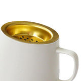 Maxbell Ceramic Incense Cone Burner 25 Incense Holes Bowl for Table Decor White