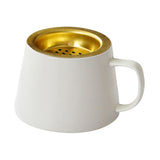 Maxbell Ceramic Incense Cone Burner 25 Incense Holes Bowl for Table Decor White