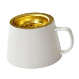 Maxbell Ceramic Incense Cone Burner 25 Incense Holes Bowl for Table Decor White